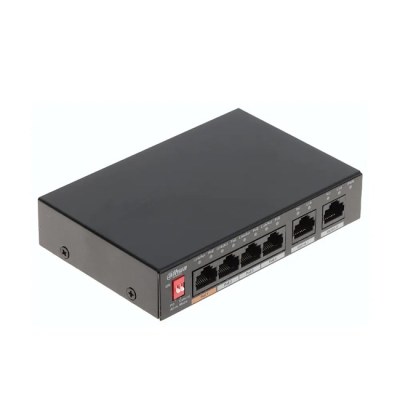 Dahua 5Port 10/100Mbps PoE 36W (S3006-4ET-36)