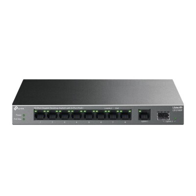 Tp-Link 10Port Gigabit 61W (LS1210GP)