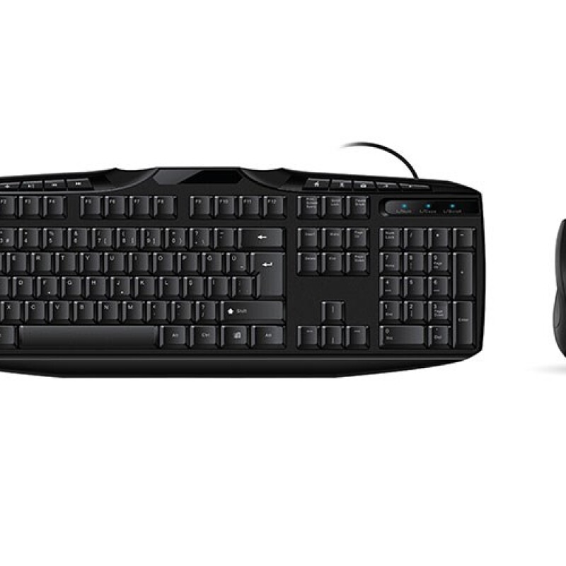 Everest Kablolu Set Siyah Multimedia (UN-796)