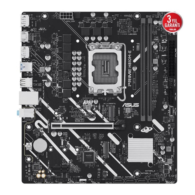 Asus Prime H810M-E Csm D5 1851P Hdmi Dp