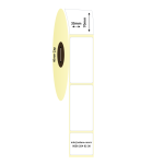 35 x 70 mm Kuşe Etiket (650 Adet / Rulo)