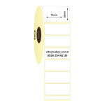 70 x 30 mm Kuşe Etiket (1500 Adet / Rulo)