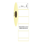 70 x 45 mm Kuşe Etiket (1000 Adet / Rulo)