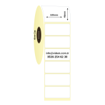100 x 45 mm PP Şeffaf Etiket (1000 Adet / Rulo)