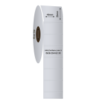 45 x 25 mm Silver Mat Etiket (1750 Adet / Rulo)