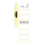 60 x 25 mm Termal Etiket (1750 Adet / Rulo)